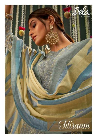 Ethitraam By Bela Digital Printed Classy Look Salwar Suit Collection